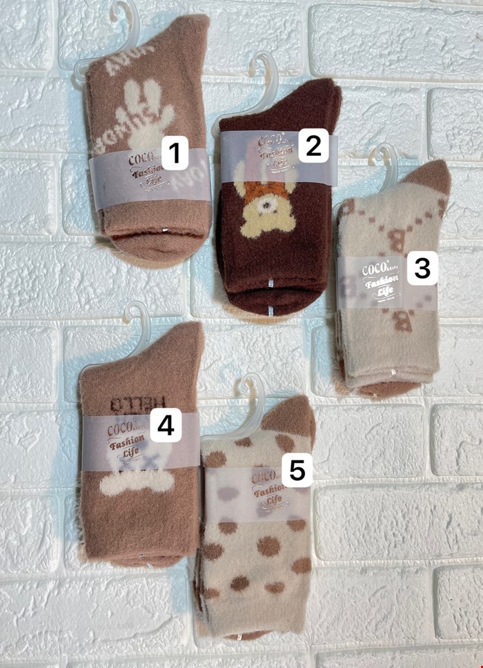 جوراب پشمی برند coco