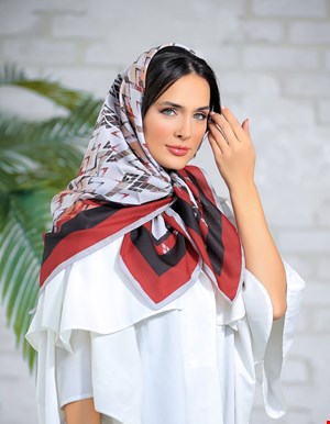 روسری نخی چاپی 2