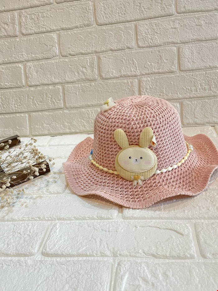 کلاه حصیری بچگانه مدل 1