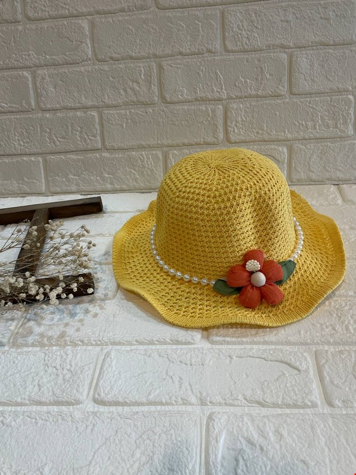 کلاه حصیری بچگانه مدل 2