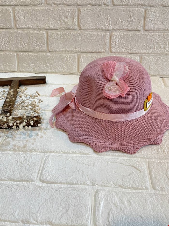 کلاه حصیری بچگانه مدل 4