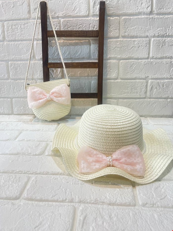 ست کلاه حصیری و کیف 6