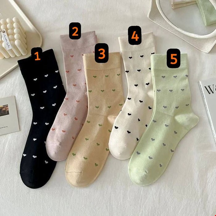 جوراب ساقدار قلب ریز