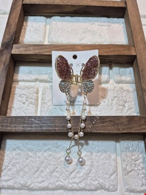 کلیپس فلزی پروانه ای