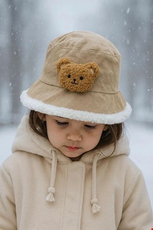 کلاه باکت تدی داخل پشم وارداتی