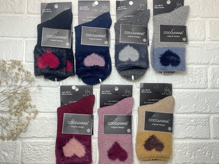 جوراب گرم قلبی