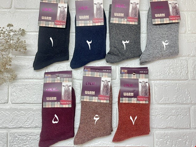 جوراب زمستانه ساده