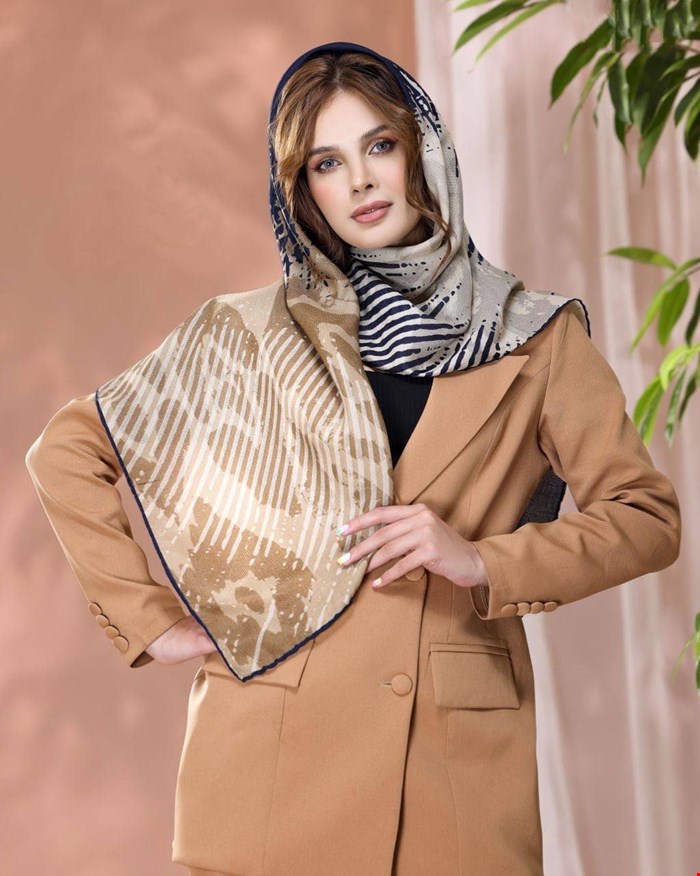 روسری طرحدار قواره ۱۲۵
